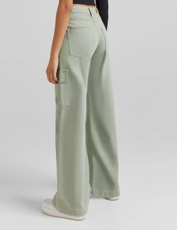 Blugi Bershka, verde