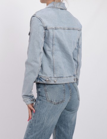 Jacheta Stradivarius, albastru, XS