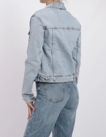 Jacheta Stradivarius, albastru, XS Albastru