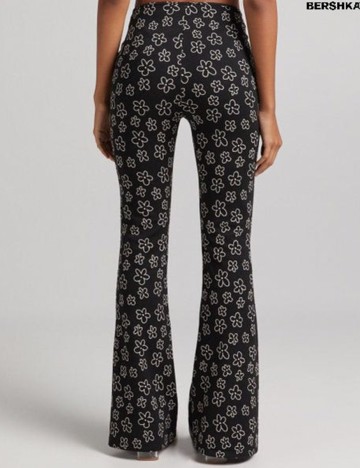 Pantaloni Bershka, negru, XS