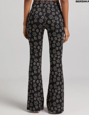 Pantaloni Bershka, negru, XS Negru