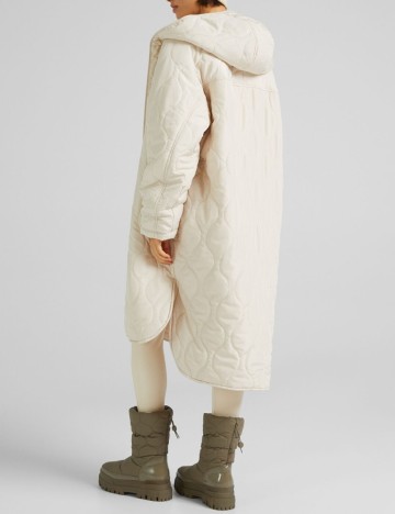 Geaca Bershka, ecru, S