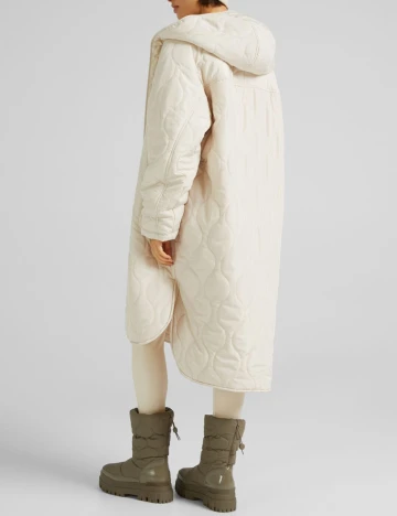Geaca Bershka, ecru, S