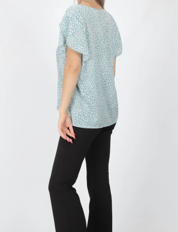 Bluza SHEIN, turcoaz, M
