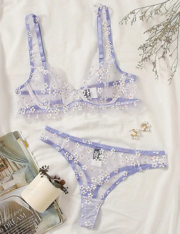 Set lenjerie SHEIN, mov, L