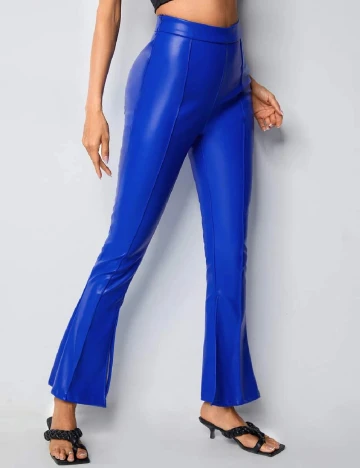 Pantaloni SHEIN, albastru, L