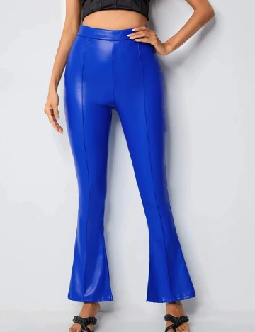 Pantaloni SHEIN, albastru, L