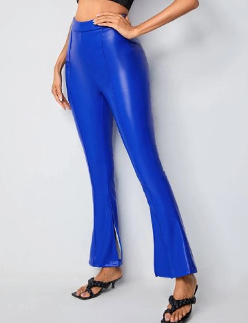 Pantaloni SHEIN, albastru, L