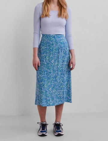 Fusta Pieces, albastru, L