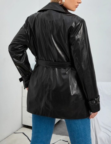 Jacheta Shein Curve, negru, 2XL