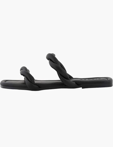 Slapi Pieces, negru Negru