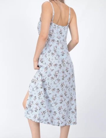 Rochie medie SHEIN, albastru, M