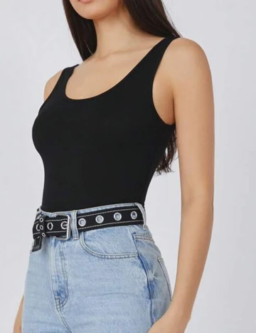 Maiou SHEIN, negru, L Negru