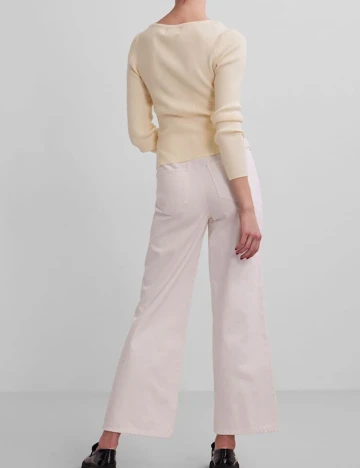 Bluza Pieces, crem, L