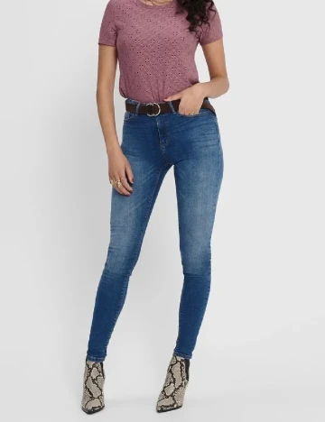 Bluza Jacqueline de Yong, roz pudra inchis