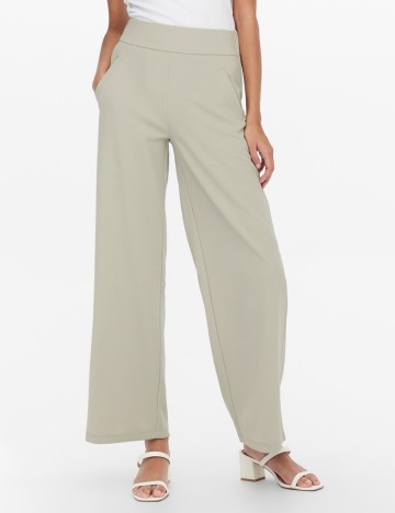 Pantaloni Jacqueline de Yong, verde, M/30