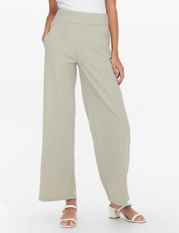 Pantaloni Jacqueline de Yong, verde, M/30