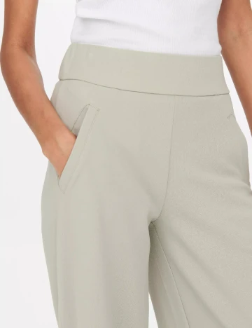 Pantaloni Jacqueline de Yong, verde, M/30