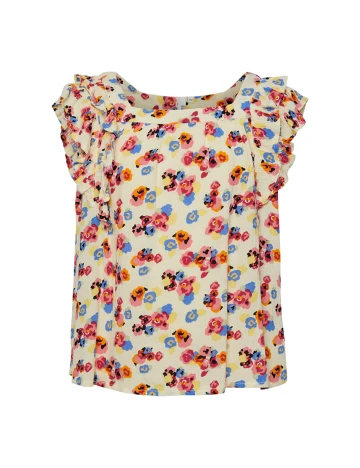 Bluza Little Pieces, crem, 9-10 ANI