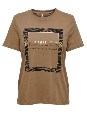 Tricou Only, maro, XL Maro