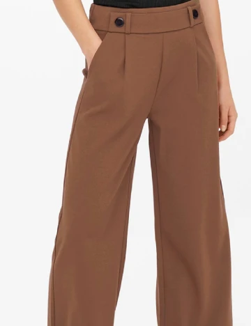 Pantaloni Jacqueline de Yong, maro, L