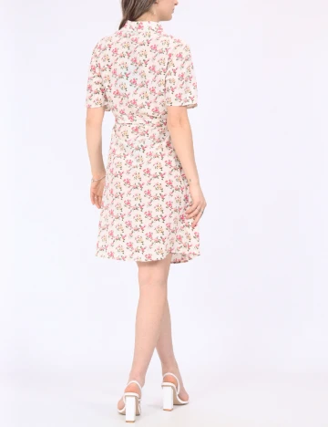 Rochie scurta Pieces, floral, M