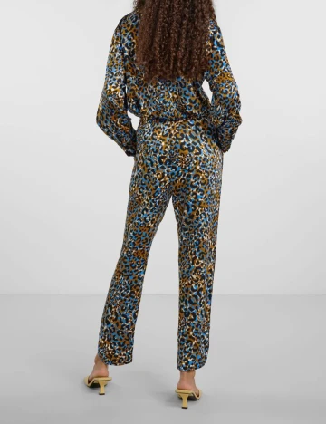 Pantaloni Y.A.S, animal print, S