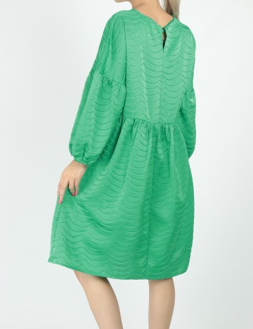 Rochie Scurta Pieces, verde, XS