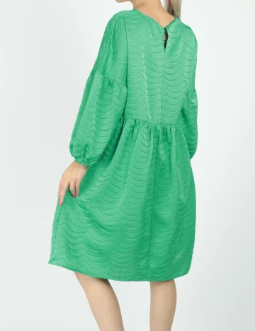 Rochie scurta Pieces, verde