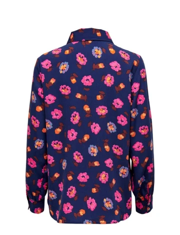 Camasa Only, bleumarin, S