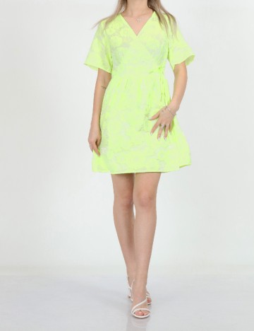 
						Rochie scurta Pieces, verde