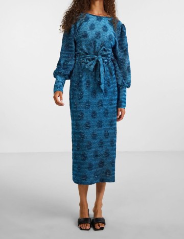 Rochie medie Y.A.S, albastru, XS