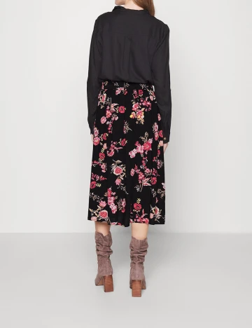 Fusta Pieces, negru, S
