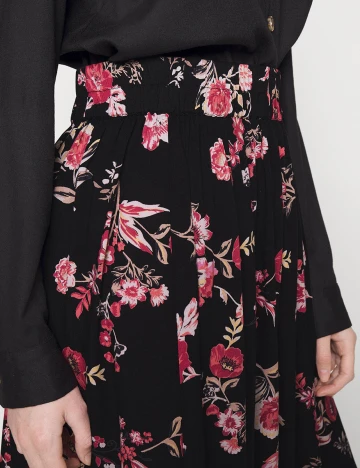 Fusta Pieces, negru, S