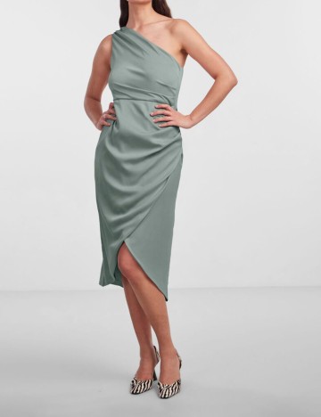 Rochie medie Y.A.S, verde, XL