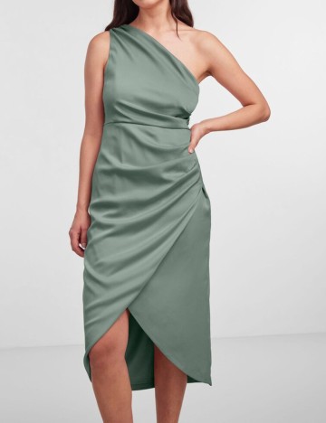 Rochie medie Y.A.S, verde, XL