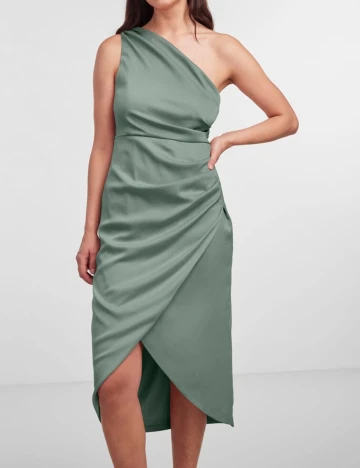 Rochie medie Y.A.S, verde, XL Verde