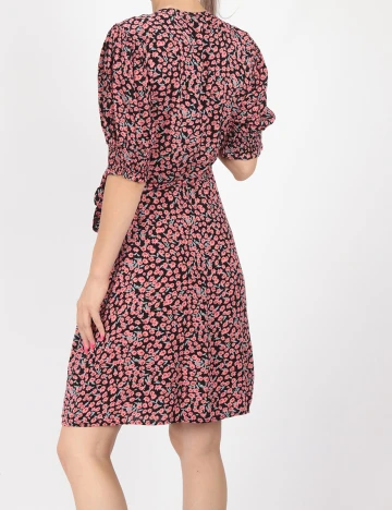 Rochie scurta Pieces, floral, S