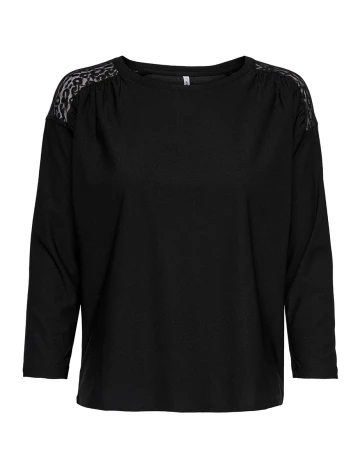 Bluza Only, negru Negru