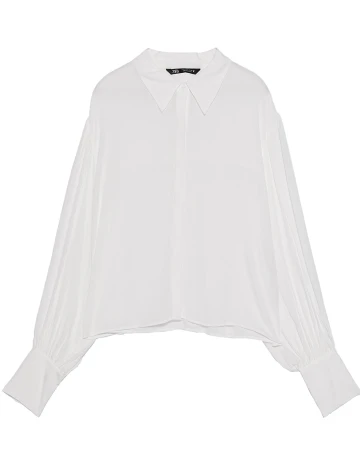 Camasa Zara, alb, S