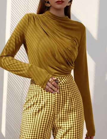 Bluza SHEIN, kaki, S Verde