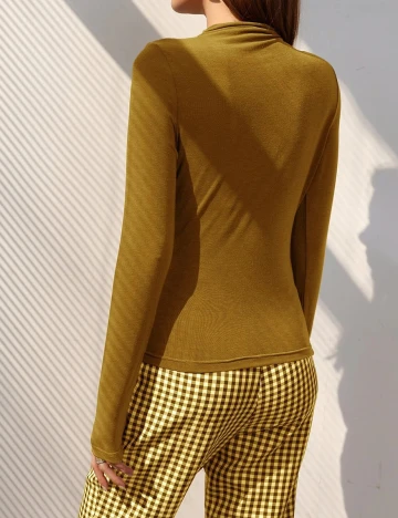 Bluza SHEIN, kaki, S Verde