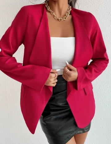 Blazer SHEIN, magenta, L Roz