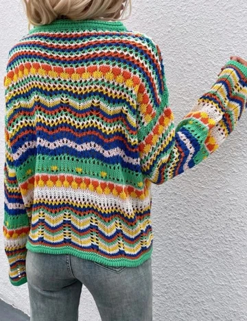 Pulover SHEIN, mix culori, L