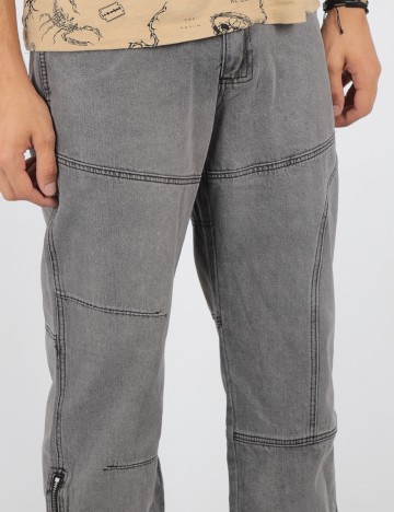 Blugi SHEIN, gri, L