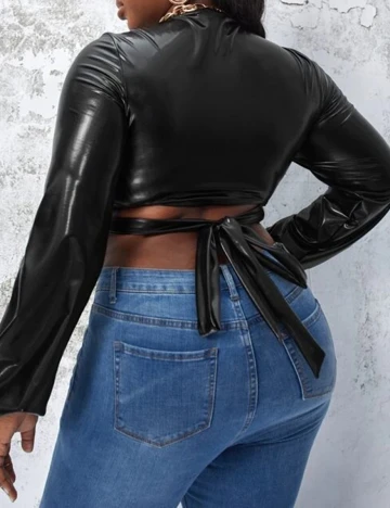 Top SHEIN CURVE, negru, 2XL