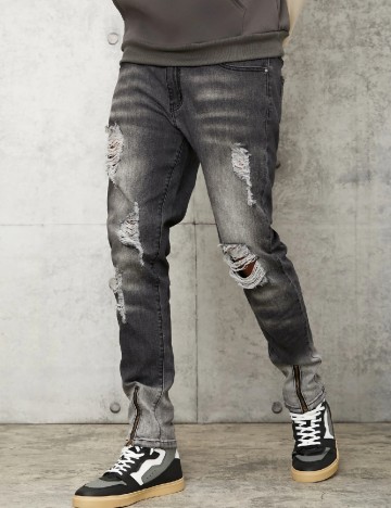 Blugi SHEIN, gri, 34