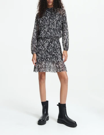 Rochie scurta Reserved, negru, L