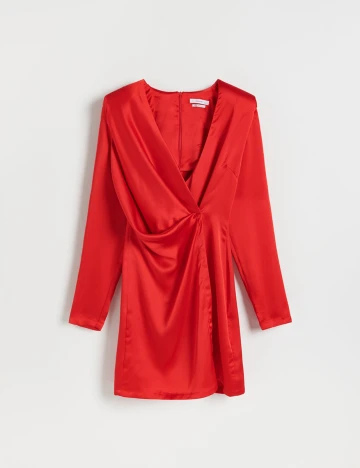 Rochie scurta Reserved, rosu, 40