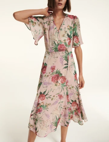 Rochie medie Reserved, floral, 42